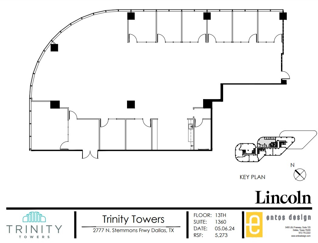 2777 N Stemmons Fwy, Dallas, TX à louer Plan d’étage– Image 1 sur 1