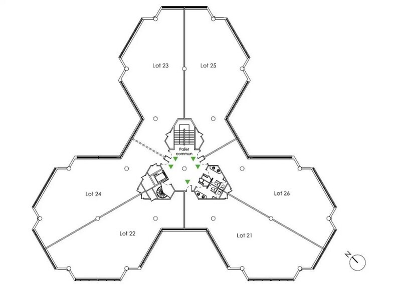 Bureau dans Argenteuil à louer - Plan d’étage – Image 3 sur 13