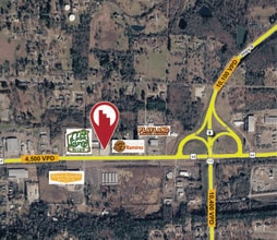 1313 E Broadway St, Morrilton, AR - Vue aérienne vue de carte - Image1