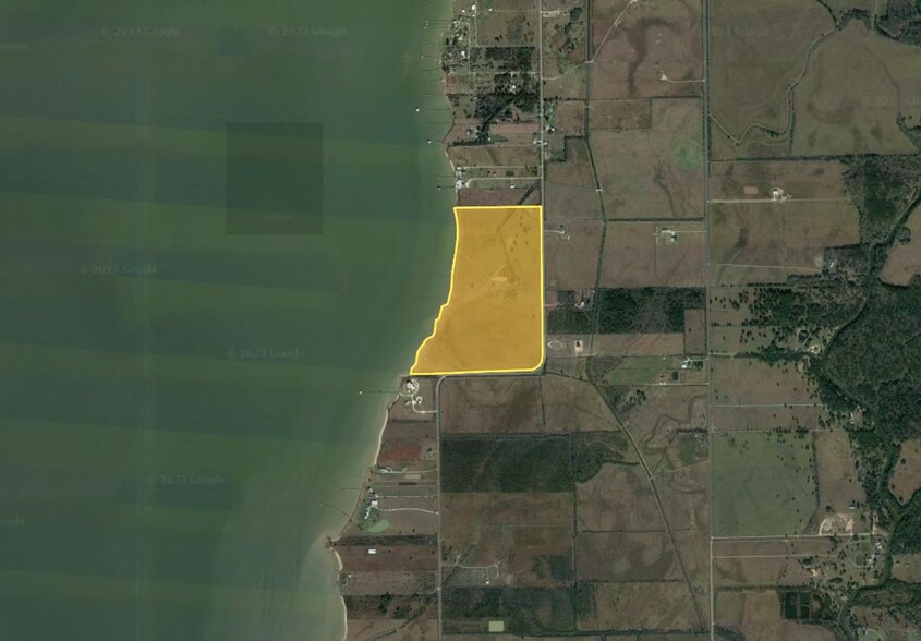 0 W Bayshore Rd., Anahuac, TX à vendre - Aérien – Image 3 sur 7