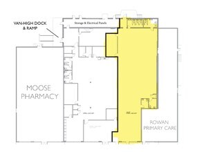 1406 W Innes St, Salisbury, NC à louer Plan de site– Image 1 sur 7