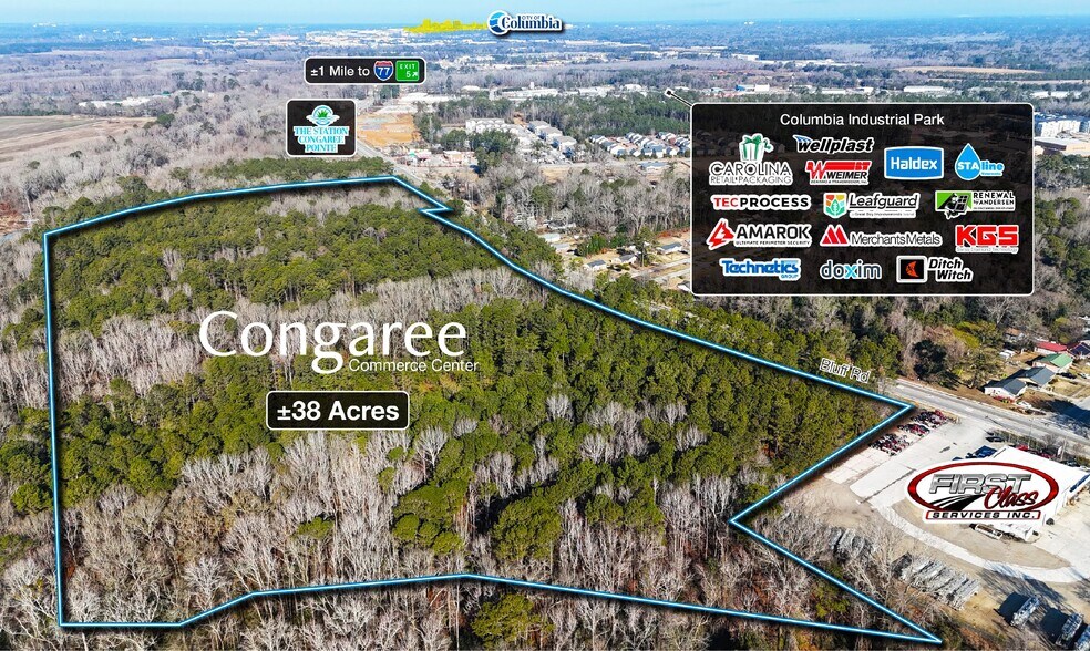 4201 Bluff Rd, Columbia, SC à louer - Photo de l’immeuble – Image 1 sur 8