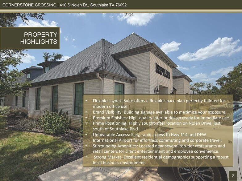 410 S Nolen Dr, Southlake, TX à vendre - Photo de l’immeuble – Image 3 sur 18