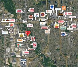 43700 Van Dyke Ave, Sterling Heights, MI - Vue aérienne vue de carte