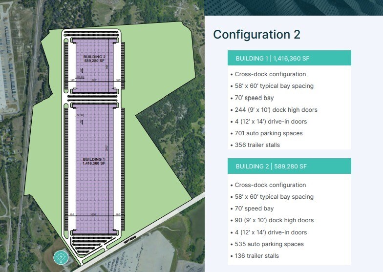 5001 Witt Rd, Dallas, TX à louer - Plan de site – Image 3 sur 4