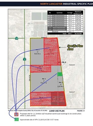 Plus de détails pour 0000 Sierra Hwy, Lancaster, CA - Terrain à vendre