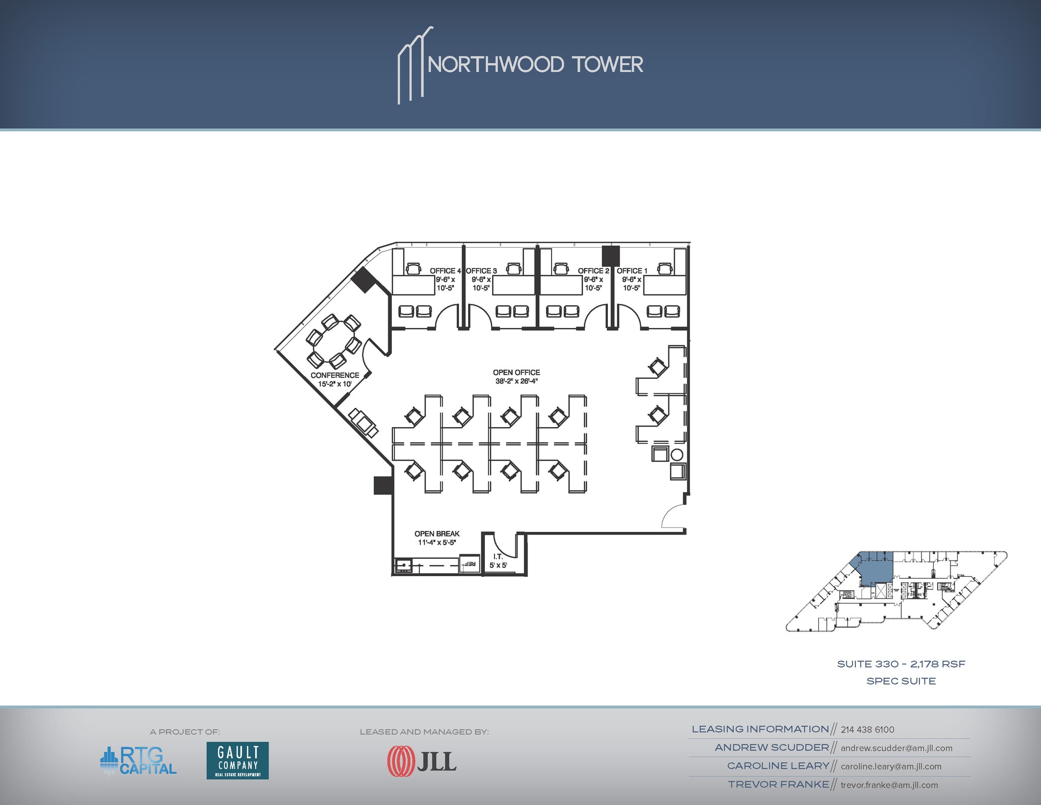 5757 Alpha Rd, Dallas, TX à louer Plan d’étage– Image 1 sur 1