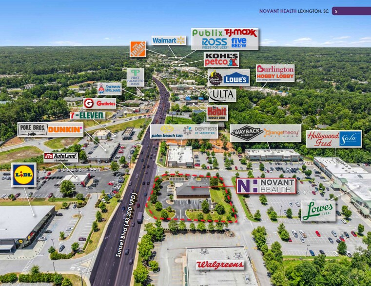 5224 Sunset Blvd, Lexington, SC à vendre - Photo de l’immeuble – Image 3 sur 5