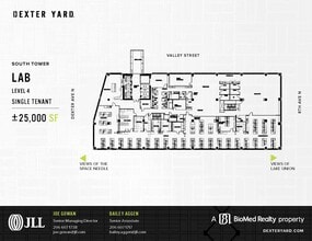 700 Dexter Ave N, Seattle, WA à louer Plan d’étage– Image 1 sur 1