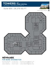 12750 Merit Dr, Dallas, TX à louer Plan d’étage type– Image 1 sur 2