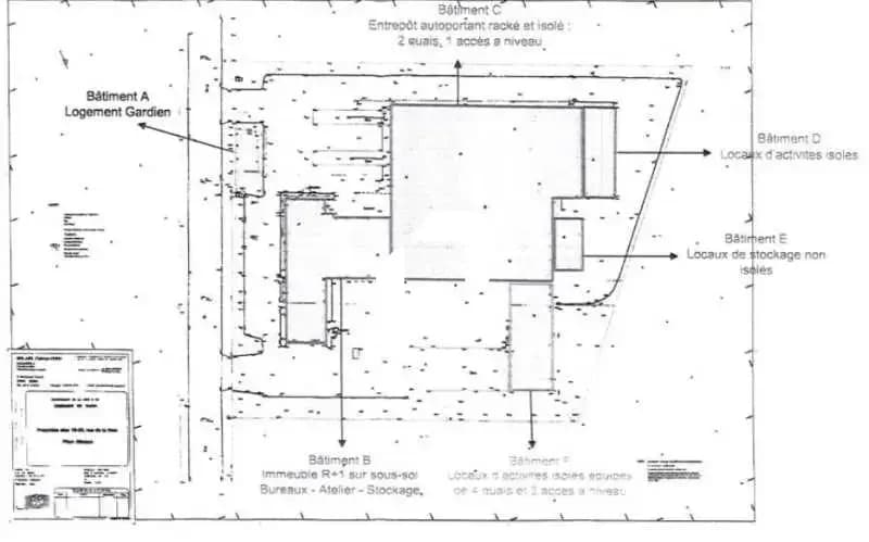 Industriel/Logistique dans Dijon à vendre - Plan de site – Image 1 sur 1