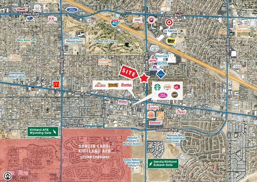 237 Eubank Blvd NE, Albuquerque, NM à louer - Photo de l’immeuble – Image 3 sur 4