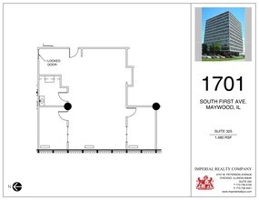1701 S 1st Ave, Maywood, IL à louer Plan de site– Image 1 sur 1