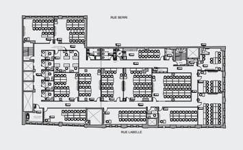 1265 Rue Berri, Montréal, QC à louer Plan d’étage– Image 1 sur 1