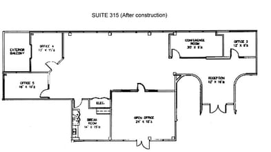 10509 Vista Sorrento Pky, San Diego, CA à louer Plan d’étage– Image 1 sur 1