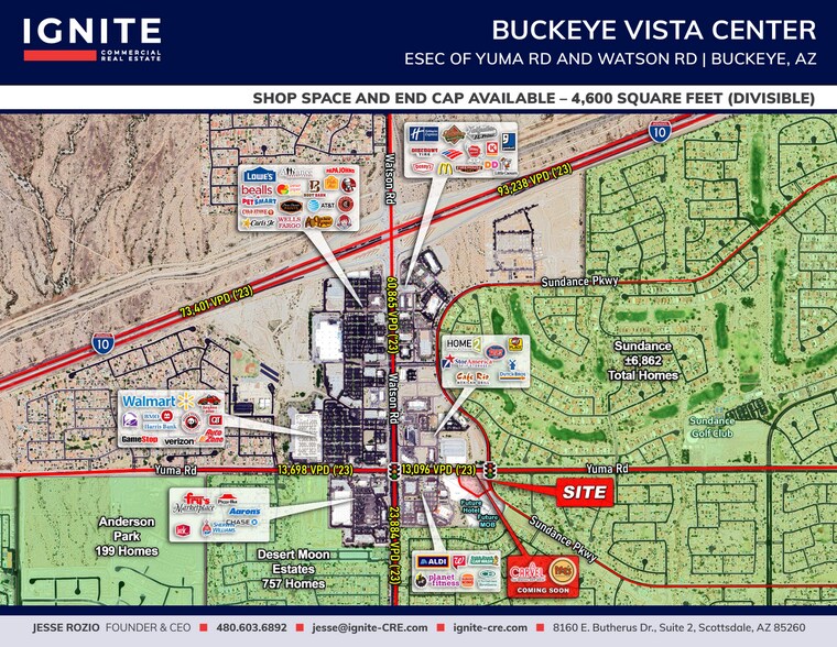 E SEC of Yuma Rd and Watson Rd, Buckeye, AZ à louer - Photo de l’immeuble – Image 1 sur 7