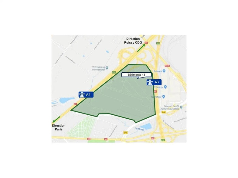 Local d’activités dans Aulnay-sous-Bois à louer - Plan d’étage – Image 3 sur 3