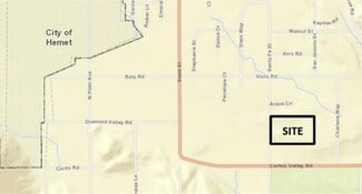 Plus de détails pour Santa Fe st, Hemet, CA - Terrain à vendre