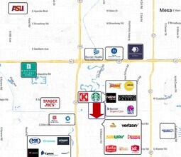3400 N Dobson Rd, Chandler, AZ - VUE AÉRIENNE  vue de carte