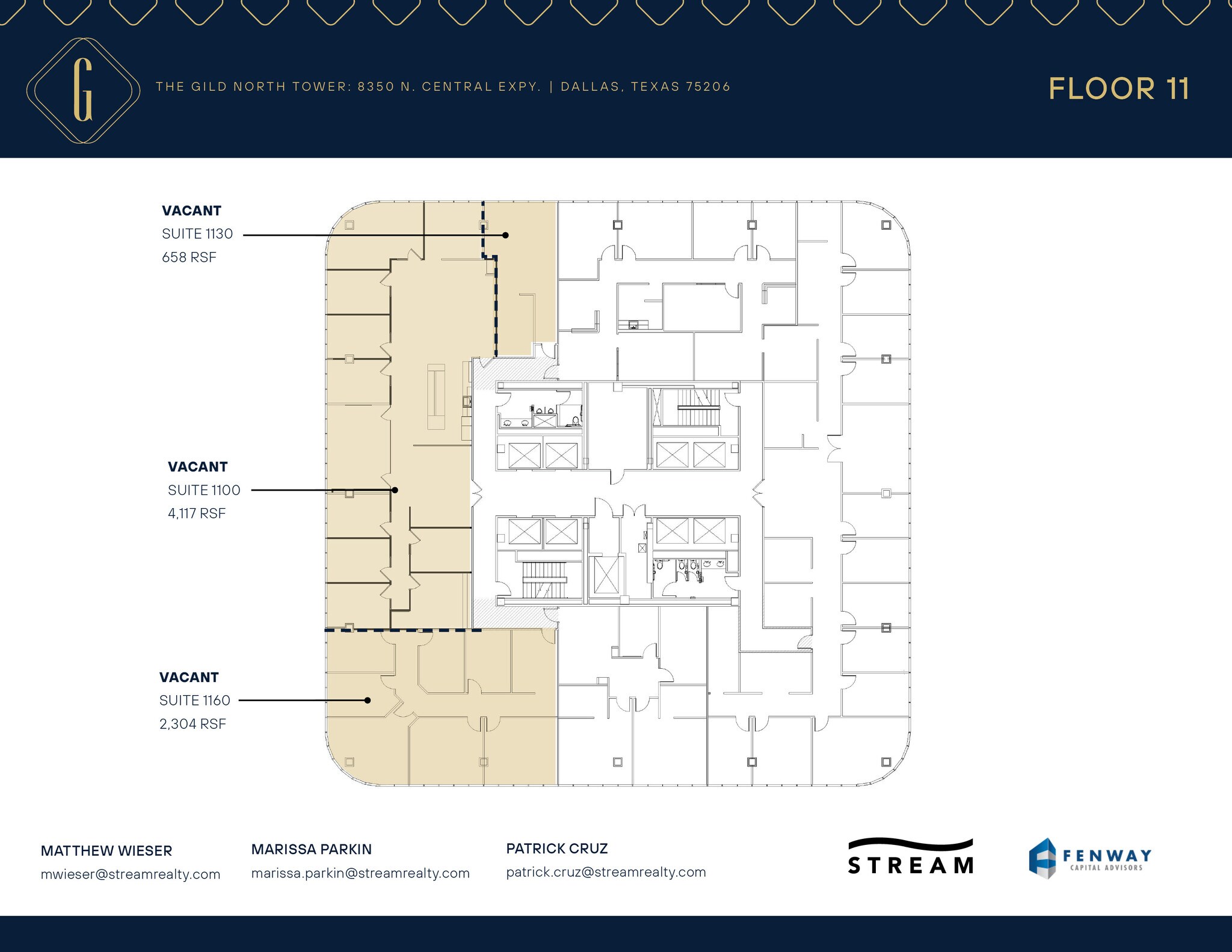 8350 N Central Expy, Dallas, TX à louer Plan d’étage– Image 1 sur 1