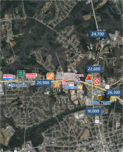 1091 Hwy 9 Bypass w, Lancaster, SC - Vue aérienne vue de carte