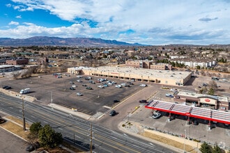 2508-2520 Airport Rd, Colorado Springs, CO - Vue aérienne  vue de carte - Image1