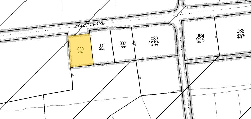 4341 Linglestown Rd, Harrisburg, PA à vendre - Plan cadastral – Image 3 sur 3