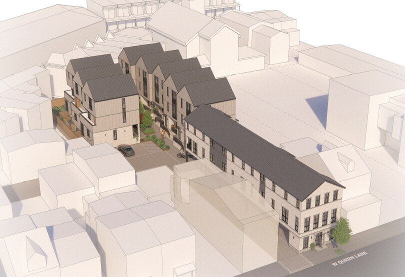 447 W Queen Ln, Philadelphia, PA à vendre - Photo de l’immeuble – Image 2 sur 8