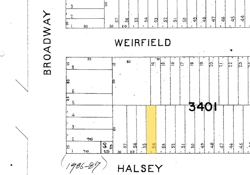 989 Halsey St, Brooklyn, NY à louer - Plan cadastral – Image 2 sur 23