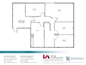 2755 Bristol St, Costa Mesa, CA à louer Plan d’étage– Image 1 sur 1