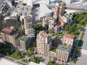 Ivry-sur-Seine, VDM - Vue aérienne vue de carte