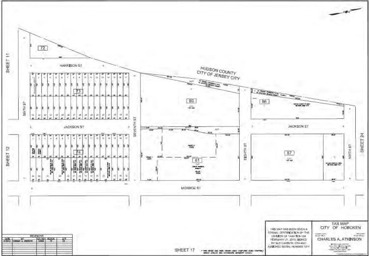 770 Jackson St, Hoboken, NJ à louer - Plan cadastral – Image 3 sur 92