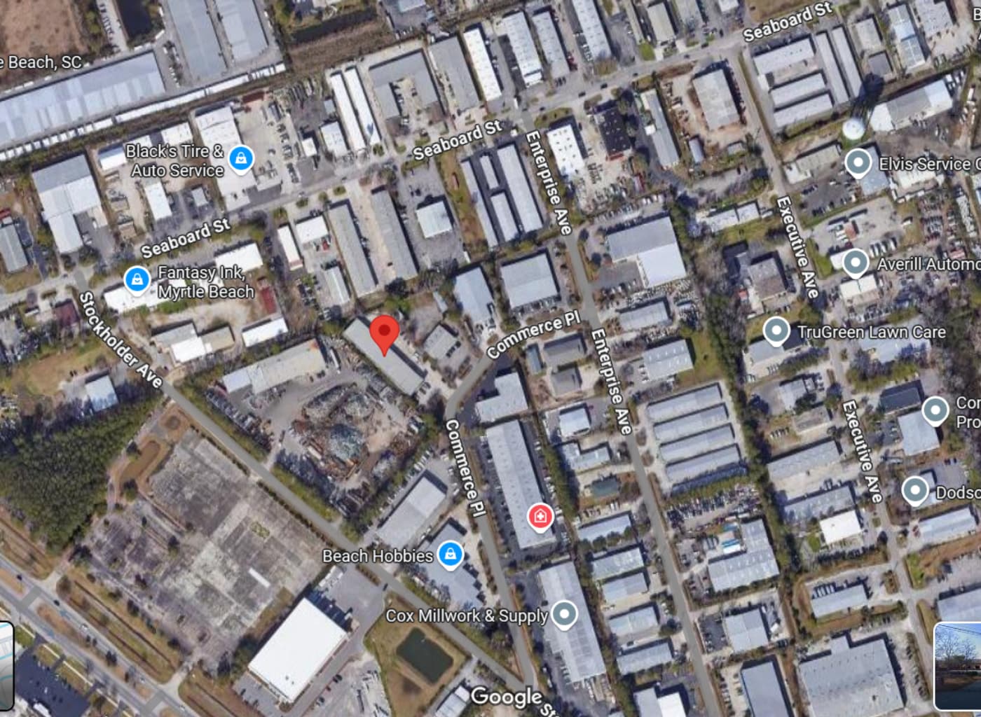 1455 Commerce Pl, Myrtle Beach, SC à louer Aérien– Image 1 sur 1