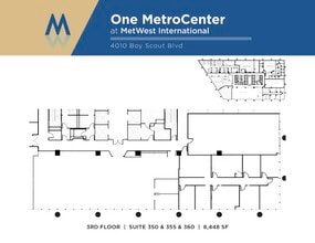 4010 W Boy Scout Blvd, Tampa, FL à louer Plan d’étage– Image 2 sur 2
