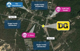 2822 Edgefield Rd, Trenton, SC - Vue aérienne vue de carte