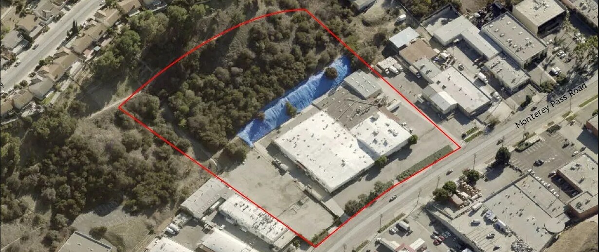 576-582 Monterey Pass Rd, Monterey Park, CA à louer Aérien– Image 1 sur 2