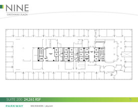 9 Greenway Plz, Houston, TX à louer Plan d’étage– Image 1 sur 1