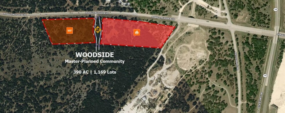 Ronald Reagan Woodside Tracts portefeuille de 2 biens à vendre sur LoopNet.fr - Aérien – Image 3 sur 3