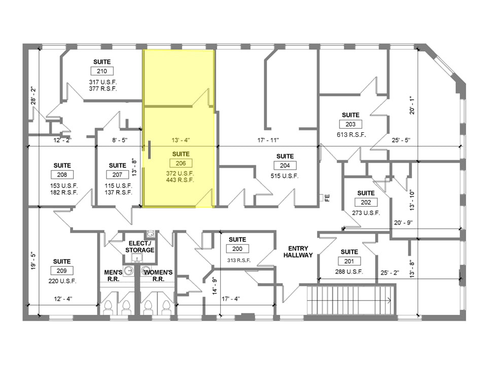 121 W 63rd St, Kansas City, MO à louer Plan d’étage– Image 1 sur 1