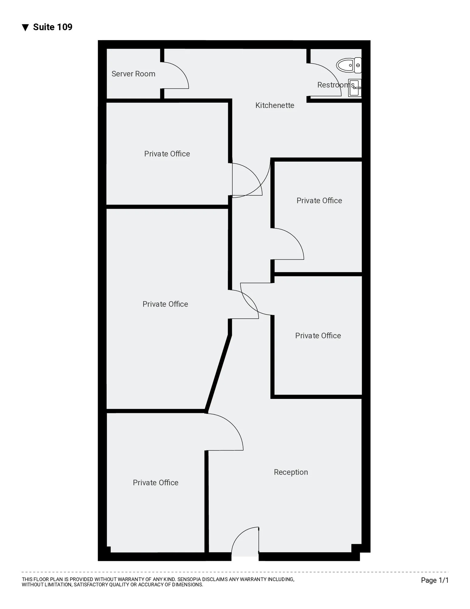 101 W Glade Rd, Euless, TX à louer Plan d’étage– Image 1 sur 1