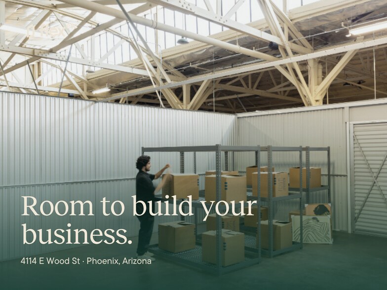 4114 E Wood St, Phoenix, AZ à louer - Photo de l’immeuble – Image 1 sur 7