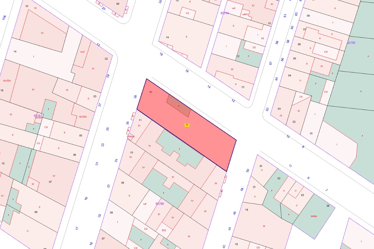 Immeuble residentiel dans Canovelles, Barcelona à vendre Plan cadastral– Image 1 sur 3