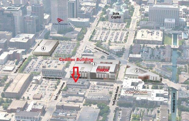 500-502 N Capitol Ave, Indianapolis, IN à louer - Aérien – Image 2 sur 14