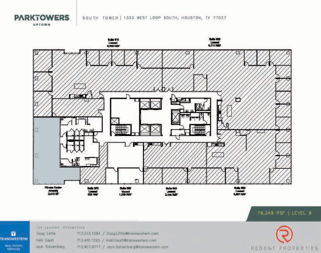 1233 West Loop S, Houston, TX à louer Plan d’étage– Image 1 sur 1