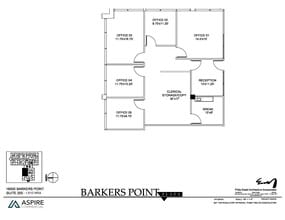 16000 Barkers Point Ln, Houston, TX à louer Plan d’étage– Image 1 sur 1