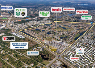 2000 Kings Hwy, Port Charlotte, FL - VUE AÉRIENNE  vue de carte