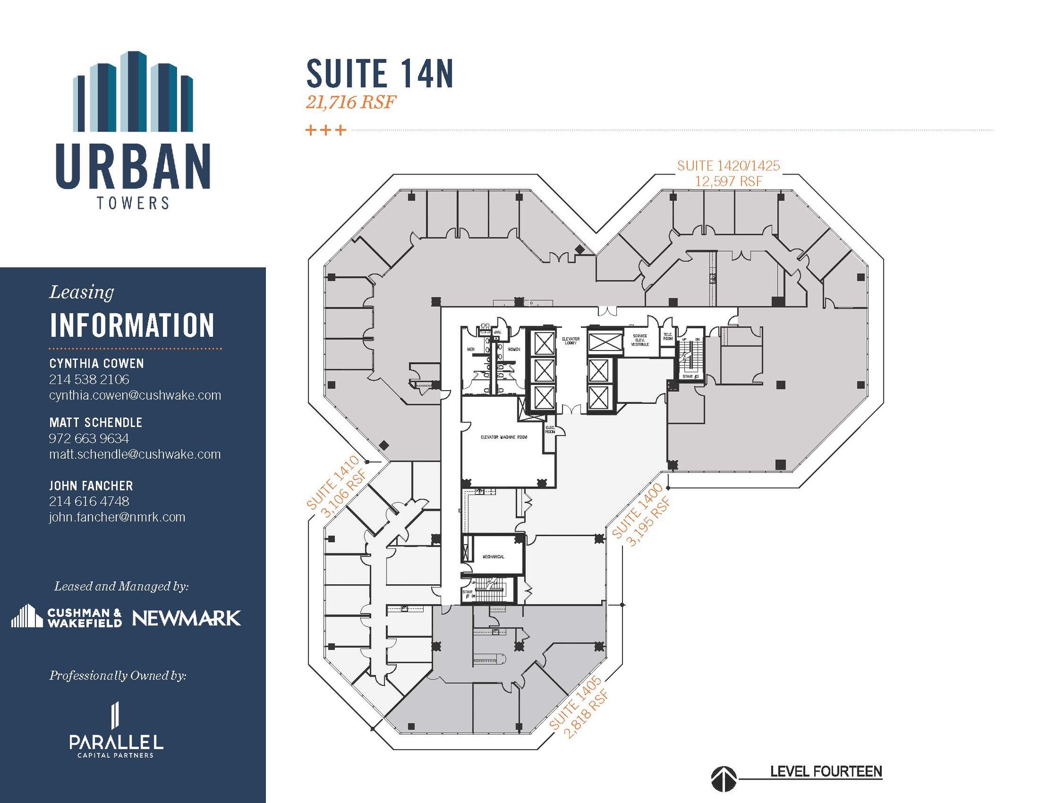 222 W Las Colinas Blvd, Irving, TX à louer Plan d’étage– Image 1 sur 1