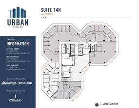 222 W Las Colinas Blvd, Irving, TX à louer Plan d’étage– Image 1 sur 1
