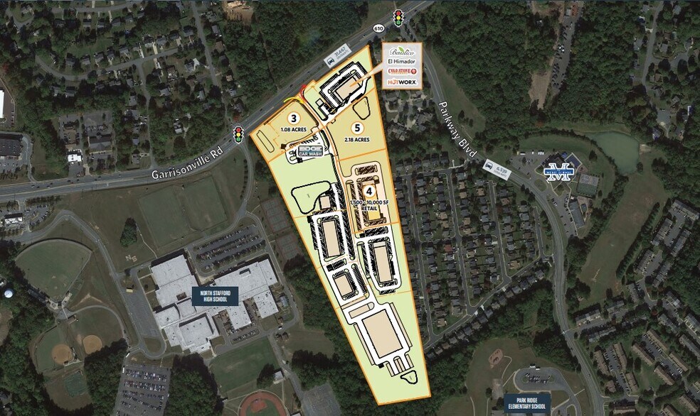 799 Garrisonville Rd, Stafford, VA à louer - Photo de l’immeuble – Image 1 sur 1