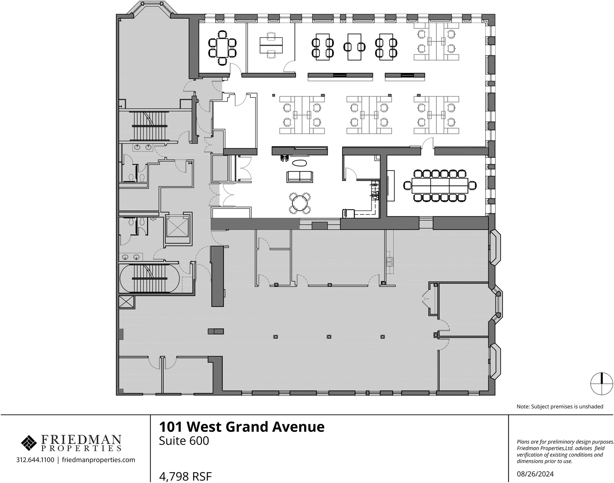 101 W Grand Ave, Chicago, IL à louer Photo de l’immeuble– Image 1 sur 1
